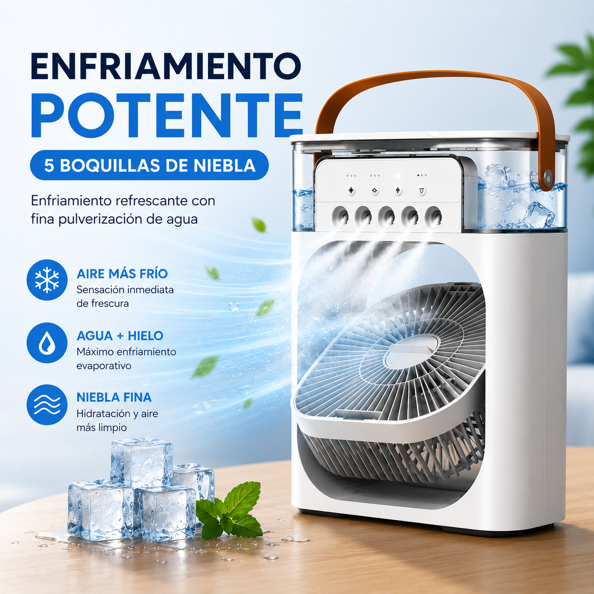 Ventilador Humidificador