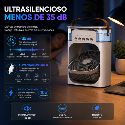 Ventilador Humidificador